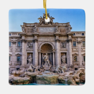 Trevi-Brunnen, Rom, Italien Keramikornament