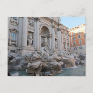 Trevi-Brunnen Rom, Italien Postkarte