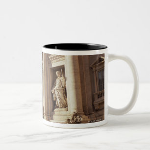 Trevi-Brunnen, Rom, Italien Zweifarbige Tasse