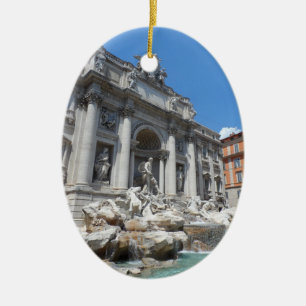 Trevi-Brunnen Rom Keramik Ornament