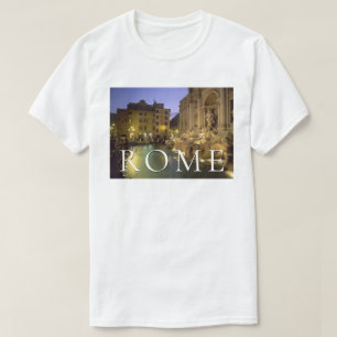 Trevi Brunnen Rom, Latium, Italien T-Shirt