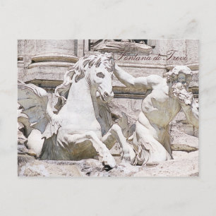 Trevi-Brunnen, Rom Postkarte