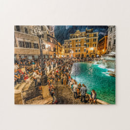 Trevi Brunnen Rom. Puzzle