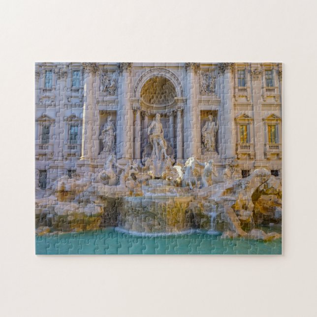 Trevi Brunnen Rom. Puzzle (Horizontal)