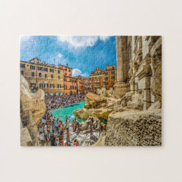Trevi Brunnen Rom. Puzzle