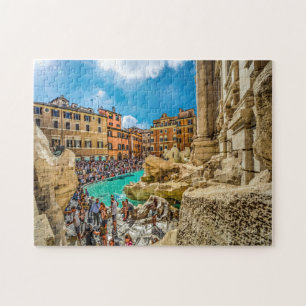 Trevi Brunnen Rom. Puzzle