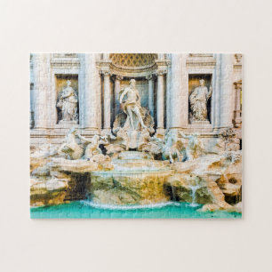 Trevi Brunnen - Roma, Italien - 11x14 - 252 Stk. Puzzle