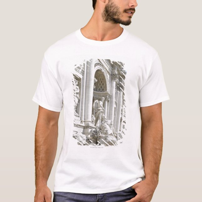 Trevi-Brunnen T-Shirt (Vorderseite)