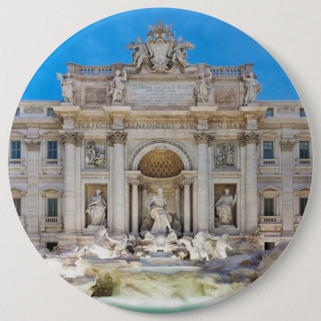 Trevi Fountain Button (Vorderseite)