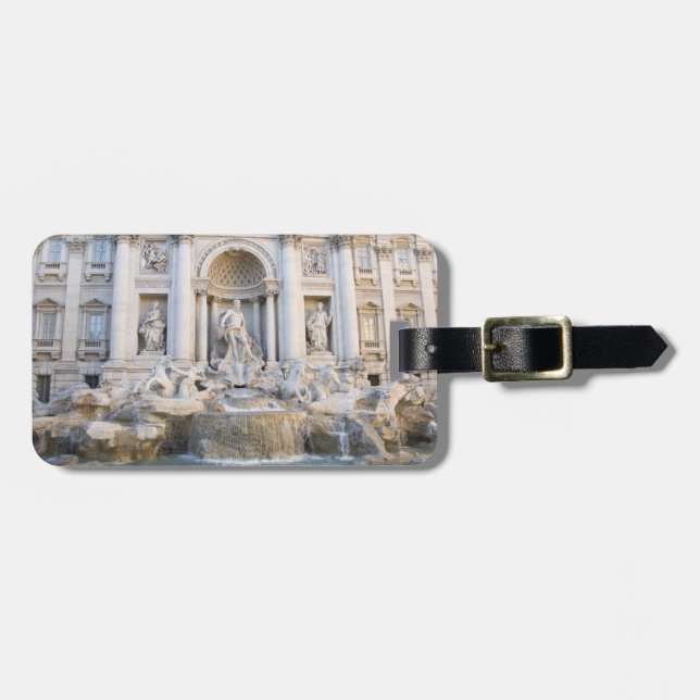 Trevi Fountain Gepäckanhänger (Vorderseite horizontal)