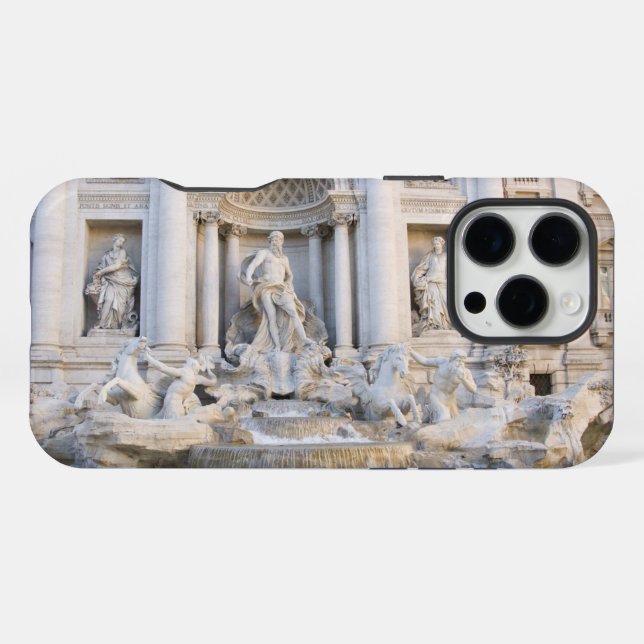 Trevi Fountain iPhone Hülle (Rückseite (Horizontal))