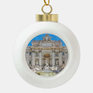 Trevi fountain keramik Kugel-Ornament