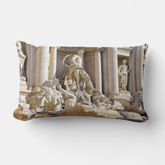 Trevi Fountain Lendenkissen (Vorderseite)