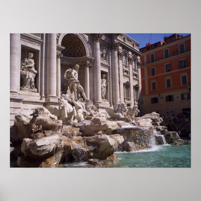 Trevi Fountain Poster (Vorne)