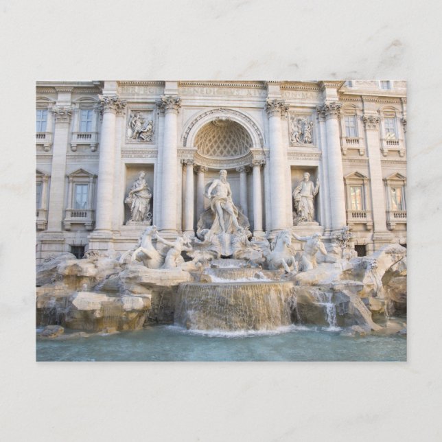 Trevi Fountain Postkarte (Vorderseite)