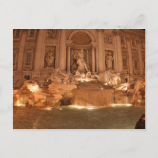 Trevi Fountain Postkarte