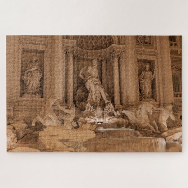 Trevi Fountain Puzzle (Horizontal)