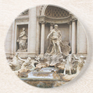 Trevi Fountain Rom Italien Foto Getränkeuntersetzer