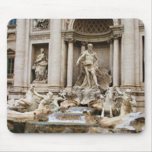 Trevi Fountain Rom Italien Foto Mousepad