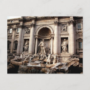 Trevi Fountain Rom - Italien Postkarte