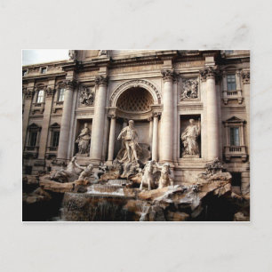 Trevi Fountain Rom Italien Reisen Postkarte