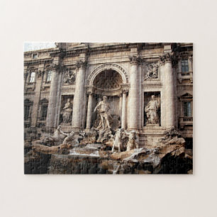 Trevi Fountain Rom Italien Reisen Puzzle