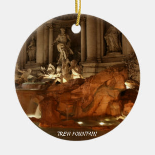 Trevi Fountain Rom Keramikornament