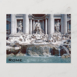 Trevi Fountain Rom Postkarte