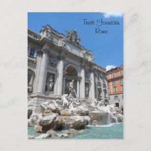 Trevi Fountain - Rom Postkarte