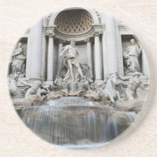 Trevi Fountain Rom Sandstein Untersetzer