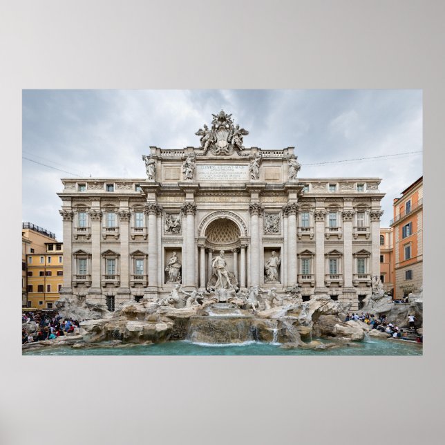 trevi_fountain_rome_italy Poster VON 8.99 (Vorne)