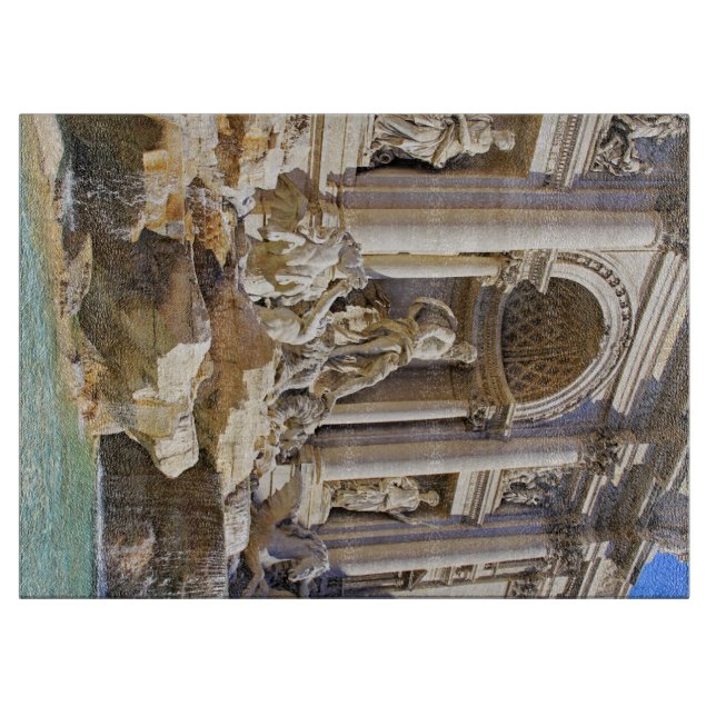 Trevi Fountain Schneidebrett (Vorderseite)