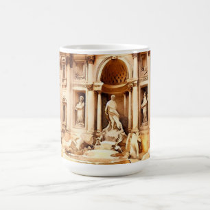 Trevi Fountains, Italien Rom Kaffeetasse