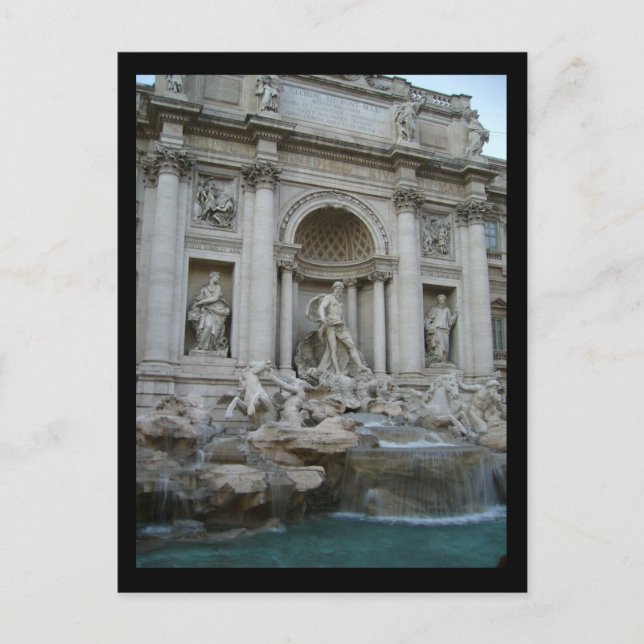 Trevi rome postkarte (Vorderseite)
