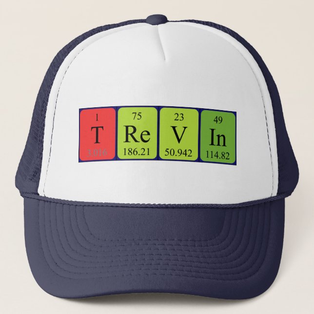 Trevin Periodenname, der Truckerkappe (Vorderseite)