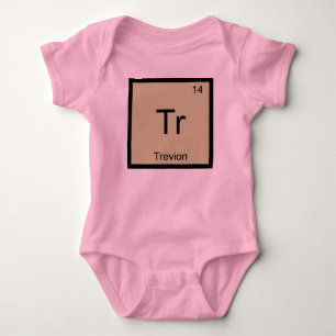 Trevion Name Chemie Element Periodensystem Baby Strampler