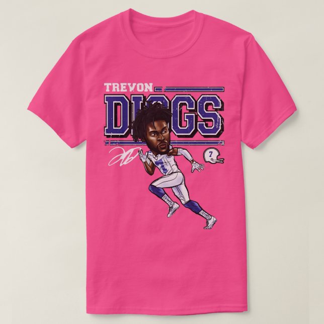 Trevon Diggs Dallas toon TShirt 1 (Design vorne)