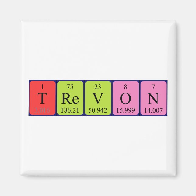 Trevon Periodenmagnet Magnet (Vorne)