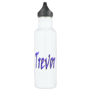 Trevor, Name Logo, Edelstahlflasche