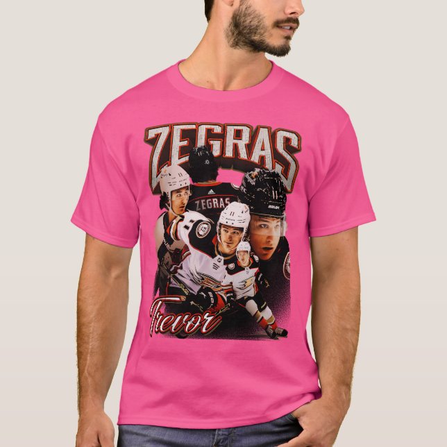 Trevor Zegras Bootleg Vintag Shirt (Vorderseite)