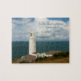 Trevose Hauptleuchtturm Cornwall England Puzzle