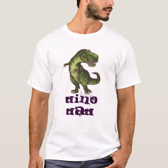 TRex Dino Vater T - Shirt für Männer (Vorderseite)