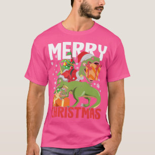 Trex Dinosaur Frohe Weihnachten 1 T-Shirt
