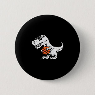 Trex Dinosaur Skelett Süßer Sport Kleinkind Spiele Button