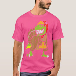 Trex Dinosaur Türkei Funny Toddler Kids Thanksgivi T-Shirt