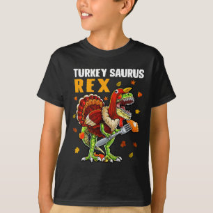 TRex Dinosaur Türkei Saurus Joke Funny Thanksgivin T-Shirt