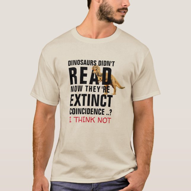 Trex-Dinosaurier haben nicht lustigen Tyrannosauru T-Shirt (Vorderseite)