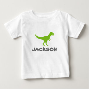 Trex Dinosaurier-Säuglingst-shirt mit Gewohnheit Baby T-shirt