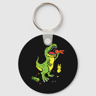 Trex frisst Bunny Lustiger Ostern Dinosaurier Lieb Schlüsselanhänger