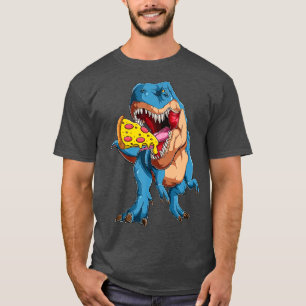 TRex isst Pizza Pizzasaurus Dinosaurier Pizza-Lieb T-Shirt